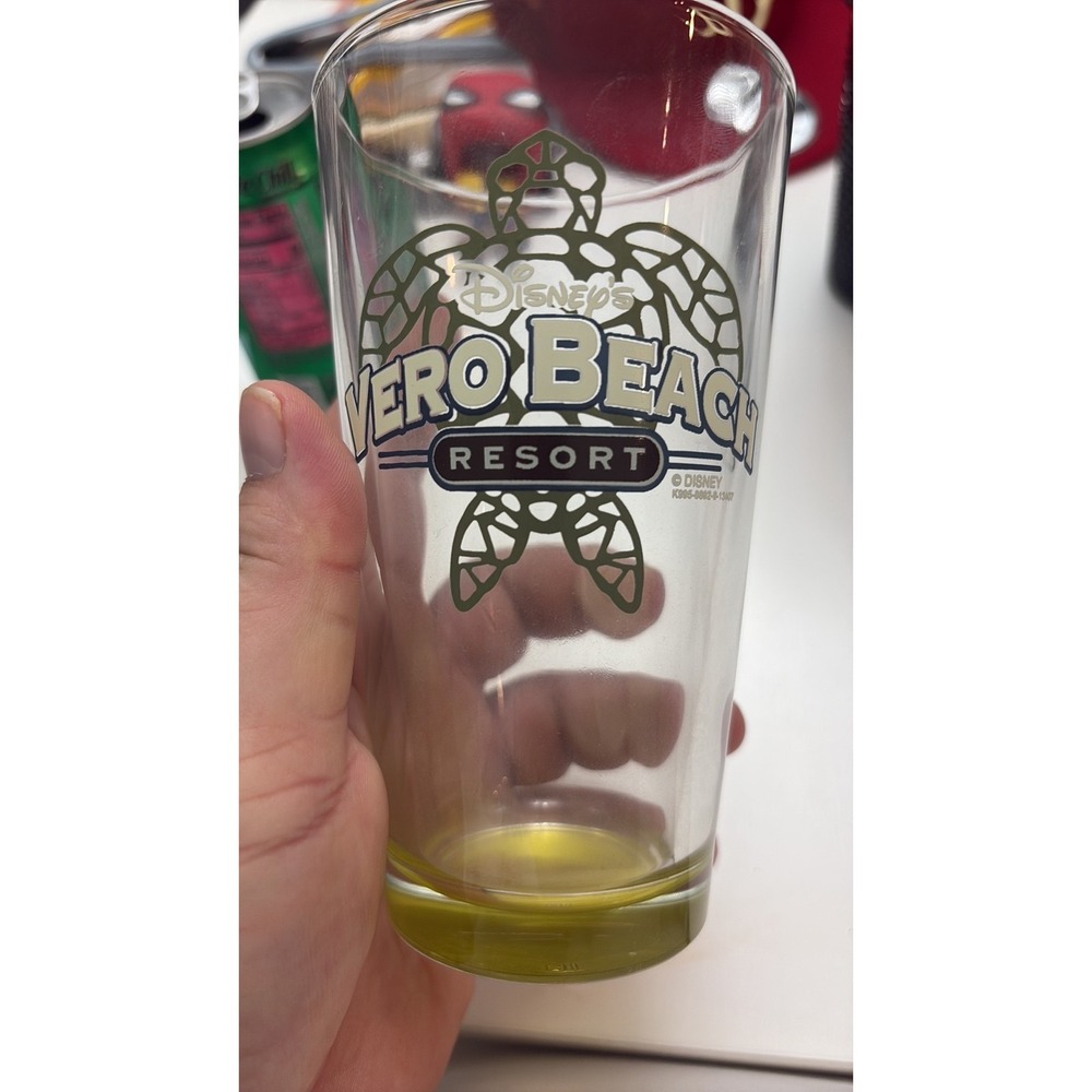 Disney's Vero Beach Resort Vintage Turtle Pint Glass